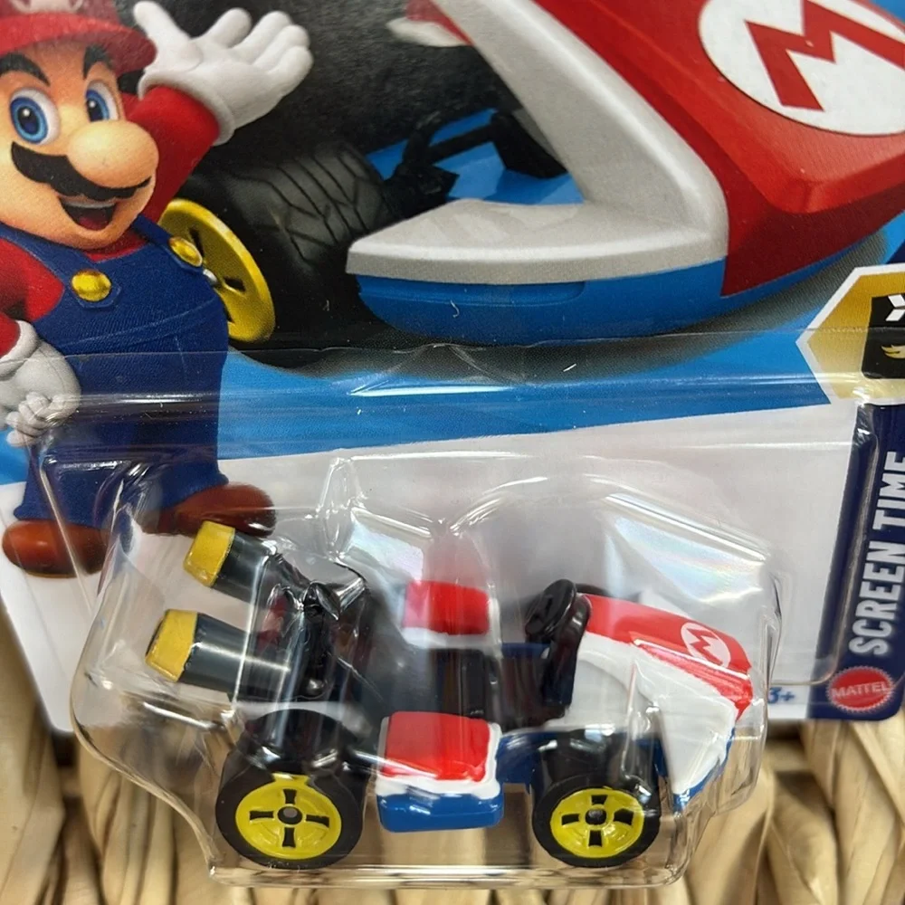 Hot Wheels Mario Standard Kart Red Blue White Hotwheels MarioKart Toy Car 2026 🆕